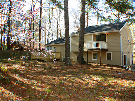 Rear of House